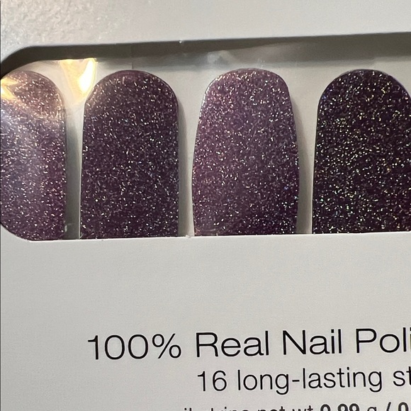 Color Street Sparkling Purple Nail Strips - Picture 3 of 4